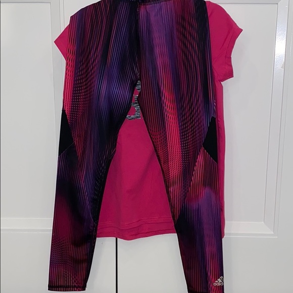 Adidas Kids Awesome Tee and Leggings Set! 💕 - Picture 7 of 10